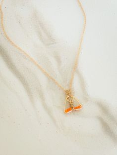 Our Virgen del Valle Pendant is a Special Edition necklace. It was created with 14K laminated Yellow Gold Wires and 2 mm crystals. As all of our pieces, this is a 100% handcrafted. This Necklace is a unique, delicate gift for any religious occasion.   Limited edition. Orange Necklace With Adjustable Chain As Gift, Non-toxic Dangle Necklaces As Gifts, Orange Necklace With Adjustable Chain For Gift, Orange Jewelry With Lobster Clasp For Gift, Orange Metal Necklace For Gift, Nickel-free Orange Necklace As Gift, Virgin Necklace, Orange Charm Jewelry For Gifts, Orange Pendant Charm Necklaces For Gifts