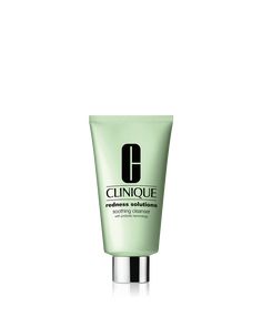 Extra-gentle cleanser for redness-prone skin melts away makeup and impurities. Appropriate for skin with rosacea. Clinique Cleanser, Cleanser For All Skin Types, Clinique Redness Solutions, Cleanser For Sensitive Skin, Light Icon, Long Wear Lipstick, Cream Cleanser, Gentle Cleanser, Foundation Brush