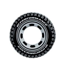 an image of a black and white tire