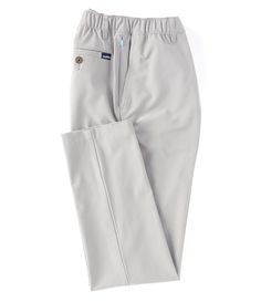 From Chubbies&#x2C; these pants feature:Flat frontzip fly with button closureBelt loops5 pocketsApprox 30"inseamClassic fit is relaxed through the hip&#x2C; thigh&#x2C; and legPolyester/spandex/lining /nylonMachine wash/tumble dryImported. Stretch Bottoms With Pockets And Flat Front, Stretch Flat Front Bottoms With Pockets, Classic Tapered Leg Bottoms With Zip Fly, Classic Bottoms With Elastic Waistband And 5-inch Inseam, Classic Pull-on Bottoms With 5-inch Inseam, Classic Bottoms With 5-inch Inseam And Elastic Waistband, Grey Chino Pants, Fitted Chinos With 5-inch Inseam And Pockets, Fitted Full-length Chinos With Pockets