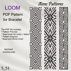 the pattern for this book is called loom, and it looks like an intricate design