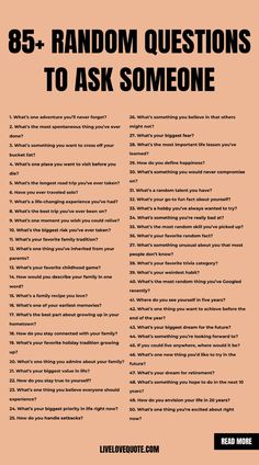 LOVE this list fun questions to get to know someone. This list is perfect if you've been looking for deep questions to ask friends, deep questions to ask friends, fun conversation starters for couples, get to know each other questions, random questions to ask a guy, and simple questions to know someone better. Enjoy! Instead Of Asking How Are You, Qhht Questions, Psychological Questions To Ask, Simple Questions To Get To Know Someone, Ask Me Anything Questions, Get To Know You Questions, Deep Questions To Ask Friends