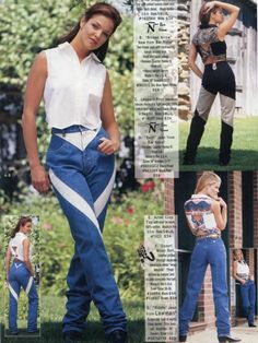 Cute Rodeo Outfits, Cowgirl Outfits Halloween College, Cowgirl Blouse, Cowgirl Pants, Cowgirl Outfits Halloween, 1980’s Fashion, Bar None