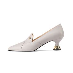 Upgrade your shoe collection with our Chic Embossed Pointed Toe Slip-on Pumps, crafted with high-quality cow leather for a touch of luxury. The pointed toe shape adds sophistication, while the 7cm heel height provides the perfect lift. With a solid pattern and slip-on closure, these versatile pumps are both stylish and convenient. Don't miss out on the opportunity to add a touch of elegance to your wardrobe. Order yours today and experience the perfect blend of style and comfort. Spring Office Leather Shoes With Sculpted Heel, Chic Loafers With Sculpted Heel And Round Toe, Formal Leather Shoes With Contrasting Heel Counter For Spring, Chic Loafers With Padded Low Heel, Chic Low Heel Loafers With Padded Heel, Chic Leather Shoes With Low Reinforced Heel, Office Leather Shoes With Sculpted Low Heel, Chic Leather Shoes With Reinforced Low Heel, Chic Leather Shoes With Contrasting Heel Counter