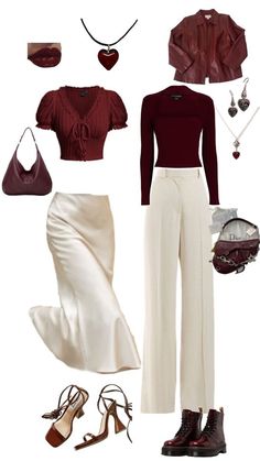 Orchestra Outfit Concert Classy, Maroon Outfit Ideas, Maroon Outfits, Outfit Maroon, Maroon Outfit, Everyday Fashion Outfits, Classy Work Outfits, Fashion Mistakes, Modest Fashion Outfits