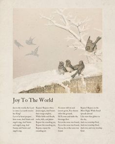 Joy to the World - Jesus is the Christ Prints Vintage Christmas Wall Art, Christmas Hymns, Christian Christmas Aesthetic, Hymn Artwork, Christmas Quote, Vintage Christmas Background, Christmas Wall Art Printables, Biblical Christmas, Advent Art