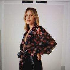 This New Soft Woven Kimono Jacket By Lovestitch Is Ready To Become One Of Your Favorite Layering Pieces For Spring. It's Covered In A Beautiful Floral Print With A Subtle Sheen Ready To Dress Up Or Down Depending On The Occasion. It Features An Adjustable Tie Front Which Allows You To Control The Fit And Fullness. 100% Poly, Hand Wash Cold Water. Floral Print Long Sleeve Outerwear For Party, Floral Print Outerwear For Party, Floral Print Party Outerwear, Kimono Jacket, Layering Pieces, Floral Tie, Cold Water, Layering, Floral Print