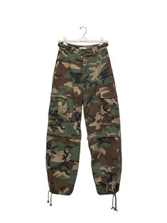 A cargo style wide leg trouser in maxi length. Camouflage color. Pocket details. Made in 100% cotton material. Model is in MINUSEY S. ✔️ Free worldwide express shipping over $100✔️ Loved by 6,500+ customers✔️ Limited edition collections, maximum styleStay ahead of the trend with can’t-find-anywhere-else staples. Your closet will thank you 💕 * MINUSEY S = EU 34, US 2* MINUSEY M = EU 36, US 4* 100% Cotton* Dry clean* Made in Korea - Model Height: 169cm/5'6" (US2, EU34) Utility Wide Leg Camouflage Pants, Camouflage Wide Leg Cargo Jeans, Camouflage Cotton Cargo Parachute Pants, Fall Camouflage Parachute Pants With Cargo Pockets, Wide Leg Camouflage Cargo Pants, Camouflage Military Wide Leg Cargo Jeans, Combat Cotton Cargo Pants For Fall, Military Camouflage Wide Leg Cargo Jeans, Military Style Parachute Pants With Cargo Pockets For Fall