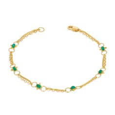 Whisper Chain Bracelet in Emerald – Amáli Jewelry Dainty Green Gold Plated Bracelets, Elegant Yellow Gold Rolo Chain Bracelet, Elegant Yellow Gold Bracelet With Rolo Chain, Green Gold-plated Bracelet For May Birthstone, Elegant Green Jewelry With Gold Chain, Green Chain Bracelet Jewelry, Green Bracelets With Adjustable Chain, Green Bracelet With Adjustable Chain, Yellow Gold Jubilee Bracelet With May Birthstone