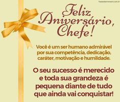 a yellow ribbon with the words feliz anversaroo chef