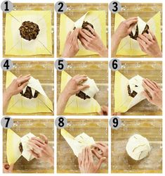 the steps to make an easy chocolate chip cookie