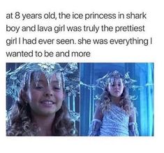 two girls with long hair wearing tiaras and one has an ice princess in her head