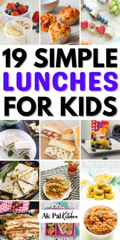 Lunches for kids can be both fun and nutritious. Discover healthy lunchbox ideas and easy school lunches that make meal prep a breeze. Explore creative lunchbox meals and bento box lunches for kids that they'll love. Find allergy-friendly school lunches and nut-free lunch ideas. Make-ahead school lunches save time, while simple lunch recipes for kids ensure variety. Perfect for picky eaters, these high protein lunches are amazing. Homemade lunchables for kids complete your lunch planning. Quick Lunches For Kids, Simple Lunch Ideas For Kids, Bento Box Lunches For Kids, Simple Lunch Ideas, Bento Box Lunches, Lunches For Kids, Fun Kid Lunch, Easy Lunches For Kids