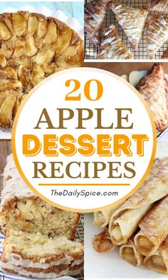 the top 20 apple dessert recipes