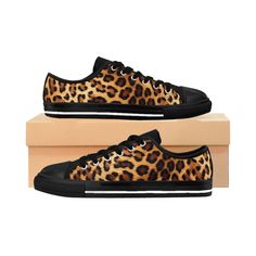 Step into the wild side of fashion with these Men's Leopard Sneakers. These captivating shoes feature a bold and fierce leopard print that adds a touch of untamed charm to your footwear collection. The eye-catching design showcases the distinctive spots and striking pattern of a leopard, creating a powerful and stylish statement. Crafted with comfort in mind, these sneakers offer a perfect fit with their breathable fabric upper and secure lace-up closure. The cushioned insole provides all-day comfort, while the durable rubber outsole offers traction and stability. Whether you're looking to make a bold fashion statement or add a hint of adventure to your everyday style, these Men's Leopard Sneakers are the perfect choice. Step into the world of untamed fashion and let your feet roam free wi High-top Leopard Print Sneakers For Streetwear, Leopard Print High-top Sneakers For Streetwear, Leopard Print High-top Leather Sneakers, Leopard Print Lace-up Sneakers For Streetwear, Leopard Print Sneakers With Rubber Sole, Leopard Print Sneakers With Round Toe And Rubber Sole, Leopard Print Leather Low-top Sneakers, Leather Low-top Leopard Print Sneakers, Leopard Print Low-top Sneakers With Speckled Midsole