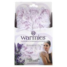 iHerb offers free shipping on orders over $25. Snuggable, Huggable, Loveable Only 60 In A Microwave Soothing Warmth and Comfort Scented with Relaxing Lavender Warmies® Neck Wraps are microwavable and gently scented with French lavender for the ultimate comfort and relaxation. Simply warm in a microwave or chill in the freezer to relieve stress and soothe everyday aches and pains. Hot And Cold Therapy, French Lavender, Cold Therapy, Lavender Scent, Lavender Color, Neck Wrap, Glass Containers, Beauty Health, Eye Mask