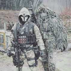 Ghost Soldiers, Tactical Armor, Military Soldiers