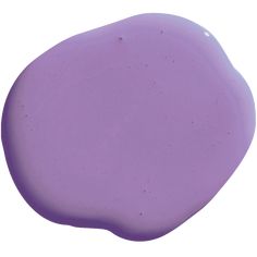 a close up of a purple object on a white background