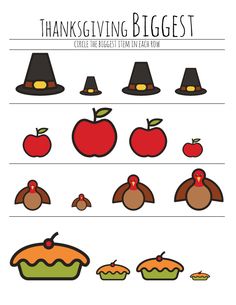 a thanksgiving themed worksheet for kids