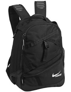 Nike Max Air Lacrosse Backpack Nike Max Air, Water Bottle Storage, Mens Lacrosse, Nike Max, Training Gear, Bottle Storage, Youth Sports, Blue Backpack