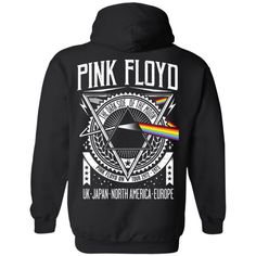 1972 TOUR PINK FLOYD PULLOVER HOODIE S-5XL Hooded Graphic Print T-shirt For Winter, Winter Graphic Print Hooded T-shirt, Hooded Band Merchandise Tops, Winter Band Merch Hoodie Pre-shrunk, Pink Floyd Hoodie, Hoodies Pink, Hoodie Images, Chiefs Shirts, Holiday Hoodies