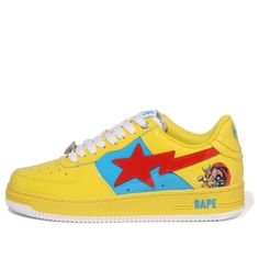 1I73-191-905 Bape Sta, Ape Bape, Skate Man, Nike Fashion Shoes, Custom Air Force 1, Marvel Thor, Cute Sneakers, Marvel X, Bathing Ape