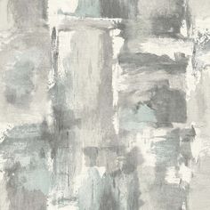 an abstract painting with grey and white colors