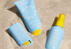 Sunscreen Packaging Design, Sunscreen Packaging, Use Sunscreen, Brand Moodboard, Summer Wishlist, Spray Sunscreen, Baby Products Packaging, Cosmetic Packaging Design, The Best Skincare