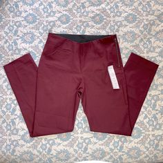 Side Zip Skinny Ankle Pants Size 2! Brand New! Never Worn! No Imperfections. Stretchy Waist Band. Maroon In Color! Nice Fabric. Stretchy And Comfortable. Beautiful Color. Chic Stretch Burgundy Bottoms, Burgundy Stretch Pants For Workwear, Chic Stretch Burgundy Pants, Stretch Wide Leg Burgundy Pants, Stretch Burgundy Wide Leg Pants, Burgundy Stretch Wide Leg Pants, Burgundy Stretch Pants For Night Out, Stretch Burgundy Bottoms For Night Out, Burgundy Stretch Bottoms