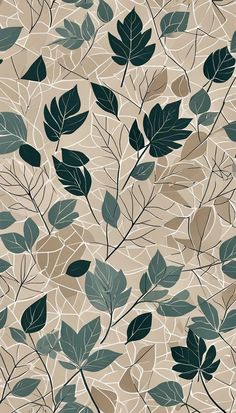 an image of leaves on a beige background