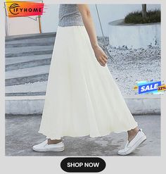 Women's Swing Long Skirt Linen Skirts Maxi Linen Coral Rust Red Black Light Green Skirts Layered Basic Casual Long Street Daily One-size Casual Flowy Ankle-length Maxi Skirt, Casual Ankle-length Flowy Maxi Skirt, Solid Color Flowy Skirted Bottoms, High Waist Solid Skirt For Spring, Ankle-length Solid Lined Skirt, Solid Color Ankle-length Lined Skirt, Solid Ankle-length Lined Skirt, Non-stretch Solid Color Skirt For Spring, Plain Long Skirt For Summer