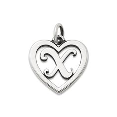 Keep your initials (and the initials of loved ones) close with you wherever you go thanks to the Heart Script Initial Charm. Originally released in 1982, this classic Avery heart charm is available in sterling silver or 14K gold and is available in letter Charms For Bracelets James Avery, James Avery Mom Charm, James Avery Star Charm, James Avery Charms Texas, James Avery Valentines Charms, Traditional Heart, Script Initial, Classic Fonts, James Avery