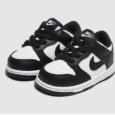 Brand New In Box, These Were A Gift From A Friend That Didn’t Fit My Child. Smoke-Free Home. Size Toddler 5. Black High-top Sneakers With Soft Sole, Black Casual Sneakers With Soft Sole, Shoes Pandas, Dunk Low Panda, Sneaker Shoes, Kids Nike, Shoes Nike, Dunk Low, Shoes Black