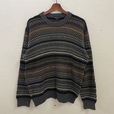 [DESCRIPTION] Please read the description first before buy my items‼️‼️ Vintage Simple Life Pullover Knitwear Size on tag : M Tag says M,fits like M (please refer the actual measurements given and compare it with best fitting clothes,by using the size on tag is not always accurate) All in good condition [MATERIAL] Cotton [MEASUREMENT] Measurement:  armpit to armpit : 21 inches  Back collar to bottom : 25 inches Sleeve length from under armpit to end of cuff : 19 inches [CONDITION] - All in good Vinatge Sweaters, Retro Crew Neck Sweater For Layering, Vintage Crew Neck Sweater For Layering, Casual Sweater With Fair Isle Pattern For Layering, Casual Crew Neck Sweater With Fair Isle Pattern, Vintage Knitted Sweater For Layering, Casual Fair Isle Sweater For Layering, Vintagw Sweaters, Casual Fair Isle Crew Neck Sweater