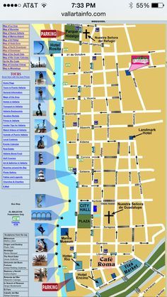 a map showing the location of various attractions in venice, italy and other cities on this page