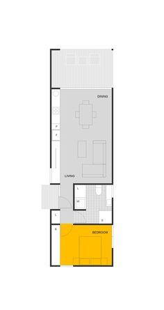 the floor plan for a small apartment