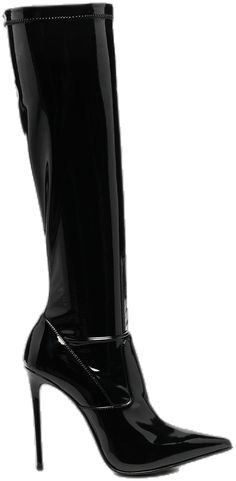 Vinyl Boots, Heel Stretch, Boots Black, World Of Fashion, Black Boots, Stiletto Heels, Women Wear, Vinyl, Boots