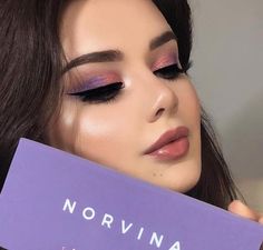 Idée Maquillage 2018 / 2019 : Norvina Palette. Gorgeous Makeup For Brown Eyes, Norvina Palette Looks, Eye Makeup Images, Make Up Looks, Eye Makeup Art, Kiss Makeup, Makeup Goals