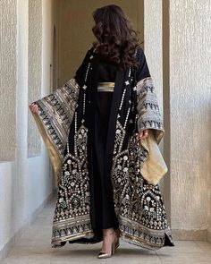 Best Seller Embroidered Kaftan, Dubai Abaya, Hijab Wedding Dress, Artsy Outfit, Hijab Bride, Pakistani Fancy Dresses, Arab Fashion, Islamic Fashion, Hijab Dress