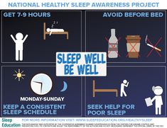 “Sleep Well, Be Well” National Campaign Launches Today Mental Health Center, Sleep Medicine, Disease Control, Sleep Tips, Awareness Campaign, Before Sleep, Trouble Sleeping, Sleep Well