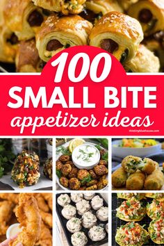 small bite appetizers are the perfect way to use up those leftover snacks