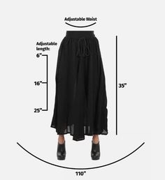 You can become the fiercest pirate to sail the seas with this stylish Pirate Parachute Skirt! This breathable, lightweight polyester skirt in either brown or black (sold separately) is layered to give this costume garment its full and flowy look. A set of braided drawstrings at the waist provide the garment with an adjustable fit, while interior ribbon ties let you transform the straight-cut skirt into a flounced skirt! This is the perfect finishing touch to your Victorian, steampunk, circus or Gothic Tiered Skirt For Summer, Gothic Skirted Bottoms For Summer, Gothic Bottoms With Asymmetrical Hem For Spring, Gothic Asymmetrical Hem Bottoms For Spring, Gothic Skirt For Summer, Gothic Bottoms With Asymmetrical Hem For Summer, Gothic Black Bottoms With Asymmetrical Hem, Gothic Bottoms With Asymmetrical Hem, Gothic Lined Skirted Bottoms