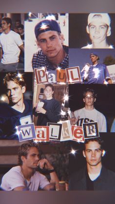 a collage of photos with the words wallpaper on them and images of people