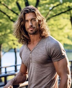 The 50 Best Long Hairstyles for Men in 2024! | Top 50 Long Hairstyles for Men 2024: Ultimate Guide! | Aesthetic Long Hair Men Inspo Aesthetic Long Hair, Long Haircuts For Men, Guide Aesthetic, Straight Hair Highlights, Long Hair Men, Surfer Hair, Guy Haircuts Long