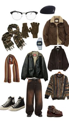 Clothing Styles Aesthetic Names, Grampa Core Outfits, Midwest Aesthetic Outfit, Downtown Winter Outfits, 40 Degree Weather Outfit, Downtown Outfits, Swaggy Outfits, Simple Trendy Outfits, Outfit Inspo Fall