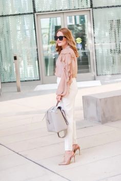 Work Neutral Look For Now And Later - Oh What A Sight To See Pants Business Casual, Summer Work Wear, Now And Later, Business Casual Outfit, Spring Work, Fall Mood, Business Casual Outfits For Work, Fashion Tops Blouse, Business Pants