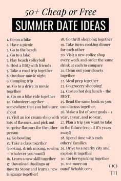 summer date ideas romantic Things To Do When Bored With Boyfriend, Cheap Date Ideas, Romantic Picnics