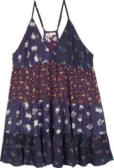 A dress that transports you to mystical midnight magic, this summer dress is a must-have. With its v-neck, adjustable straps and comfortable rayon material, it drapes in a feminine way and looks very flattering. #tlb #Sleeveless #Patchwork #Pocket #vacationclothing #beachwrap #Floral #Printed #bohemianfashion #Indian #Sleeveless Rayon Dre #MidiDress #BabyDollDress #PixieDress #Fairydress V-neck Sundress With Adjustable Straps, Bohemian V-neck Dress With Adjustable Straps, V-neck Cotton Sundress With Adjustable Straps, Flowy V-neck Dress With Adjustable Straps, Bohemian Cami Dress With Floral Print, Bohemian Rayon V-neck Sundress, Bohemian Sleeveless Dresses With Adjustable Straps, Summer Sundress With Spaghetti Straps In Rayon, Floral Print Rayon Sundress With V-neck