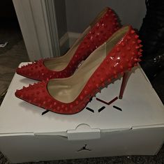 White Crocs, Strap Sandals Heels, Gold Strappy Heels, Red Stilettos, Black Patent Leather Pumps, Christian Louboutin So Kate, Pink High Heels, Red Pumps, Snakeskin Heels