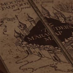 the mara's map from harry potter is shown in this close up photo taken on november 11, 2012